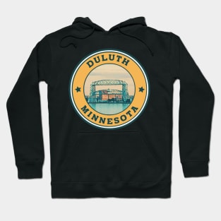 Duluth, Minnesota Decal Hoodie